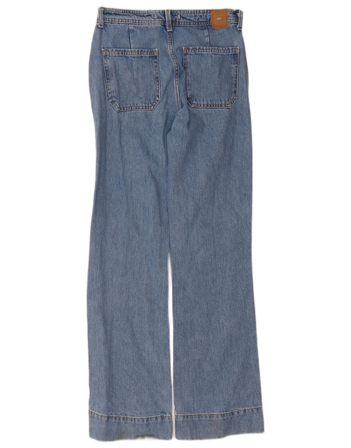 Zara Womens Bootcut Jeans EU 34 2XS W24 L31 Blue