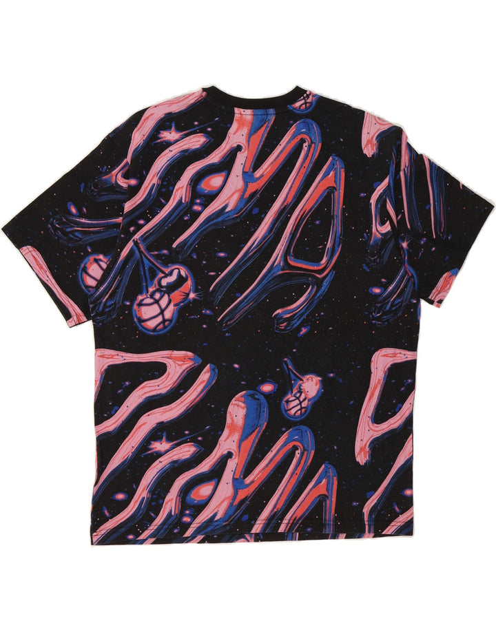 PUMA Mens Graphic T-Shirt Top Small Black Vintage Puma and Second-Hand Puma from Messina Hembry 