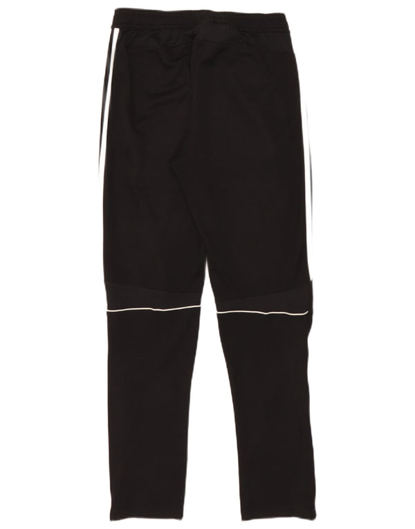 Adidas Boys Climacool Tracksuit Trousers 13-14 Years Black Polyester