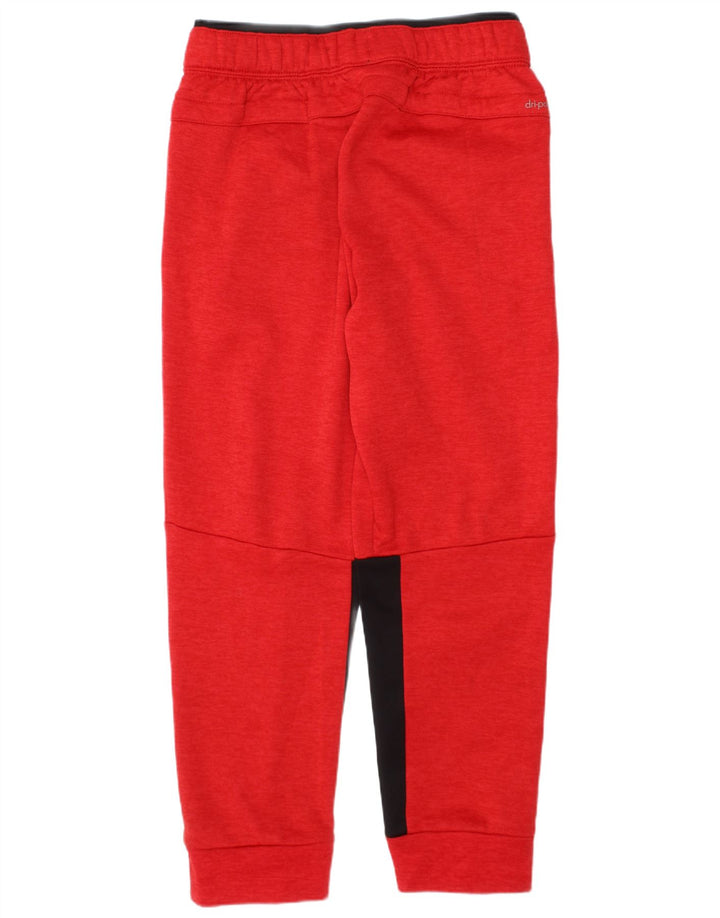 Russell Athletic Boys Full Tracksuit 7-8 Years Medium Red Polyester