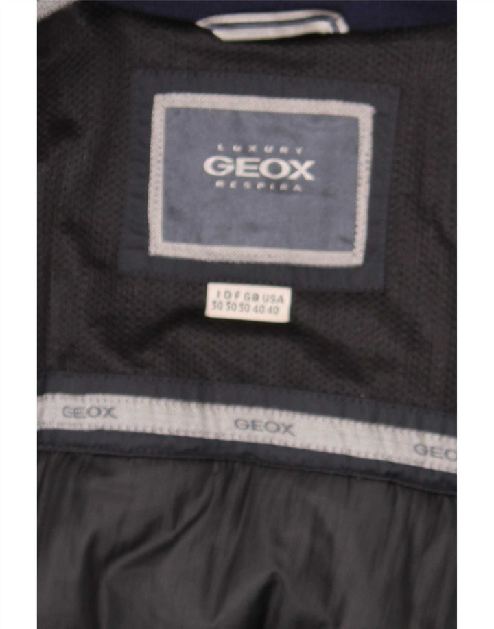 Geox Mens Respira Padded Jacket UK 40 Large Black