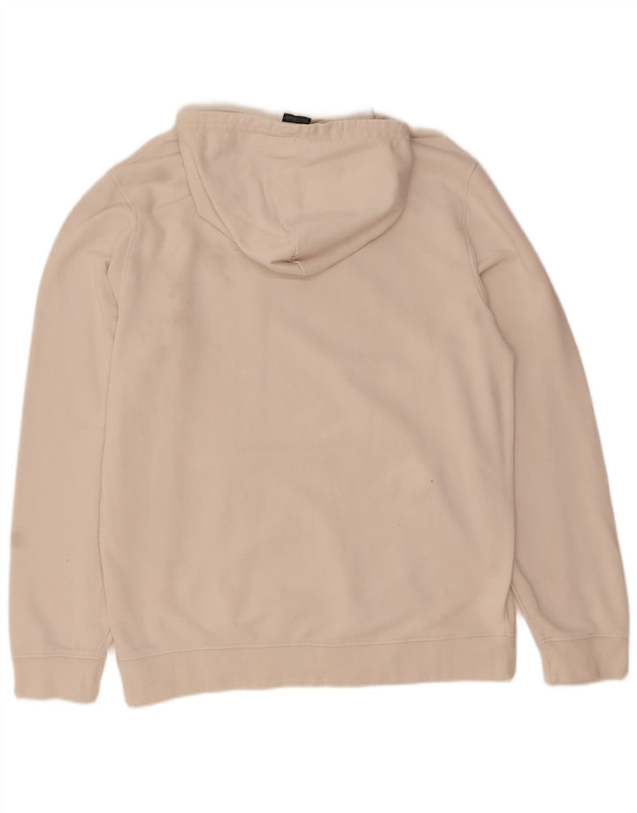 CHAMPION Suéter com capuz gráfico masculino XL Off White