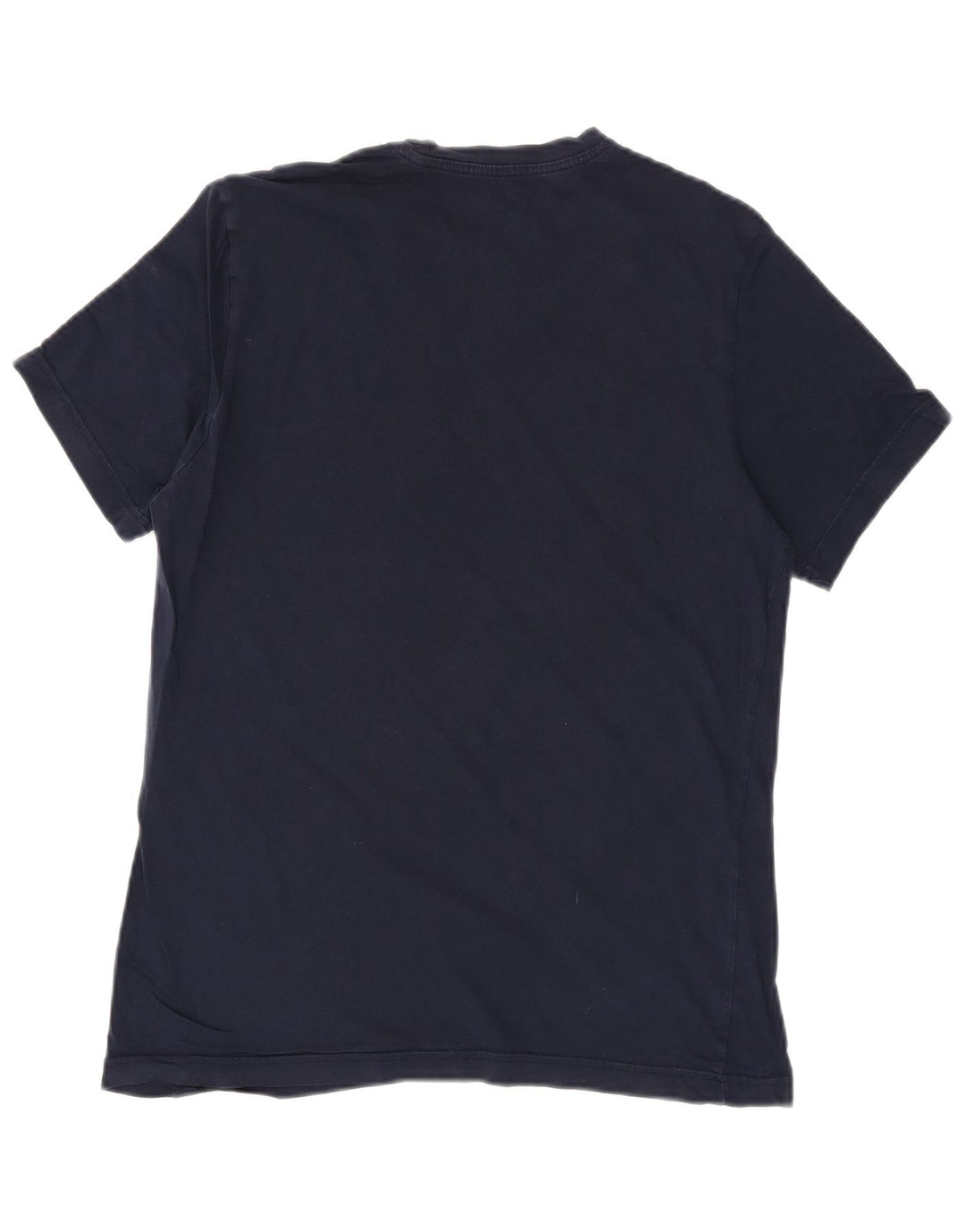 REEBOK Mens Graphic T-Shirt Top Medium Navy Blue