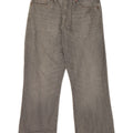 Marks & Spencer Herren Bootcut Jeans W30 L26 Graue Baumwolle