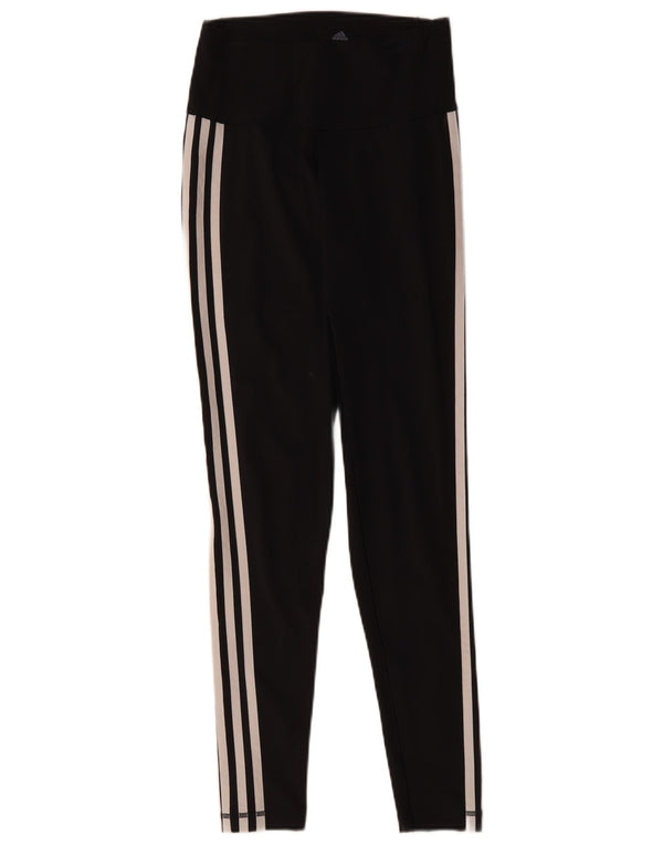 Leggings Adidas Donna UK 12/14 Medio Nero