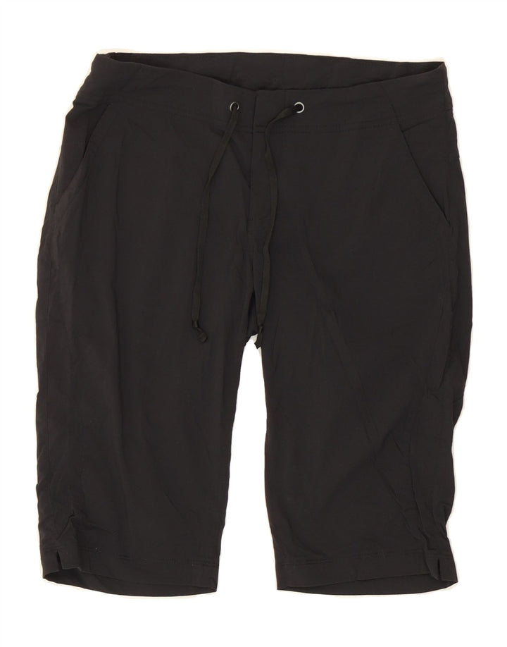 COLUMBIA Womens Chino Shorts US 6 Medium W30  Black Nylon Vintage Columbia and Second-Hand Columbia from Messina Hembry 