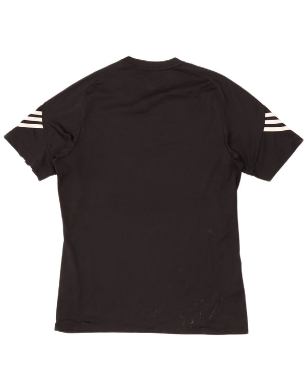 Męska koszulka Adidas Climalite Graphic Top Medium Black