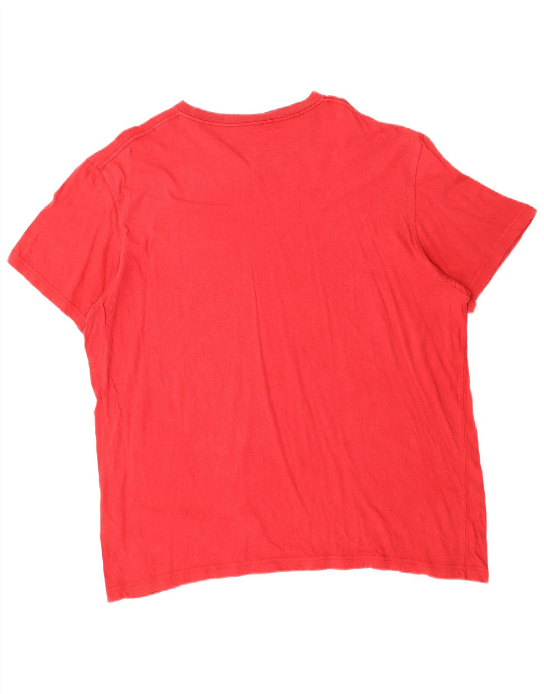 WRANGLER Mens T-Shirt Top 2XL Red Cotton