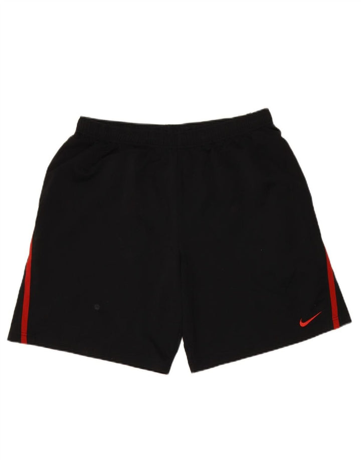 NIKE Mens Sport Shorts XL Black Polyester Vintage Nike and Second-Hand Nike from Messina Hembry 