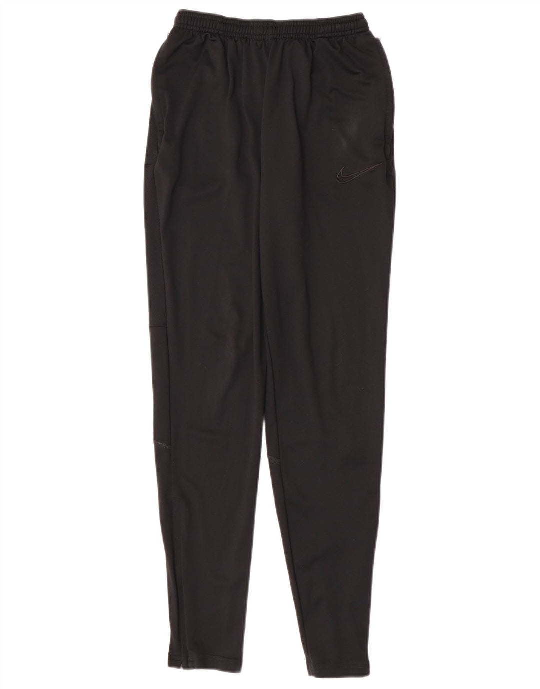 Nike Womens Dri Fit Tracksuit Trousers UK 8 Small Black Polyester
