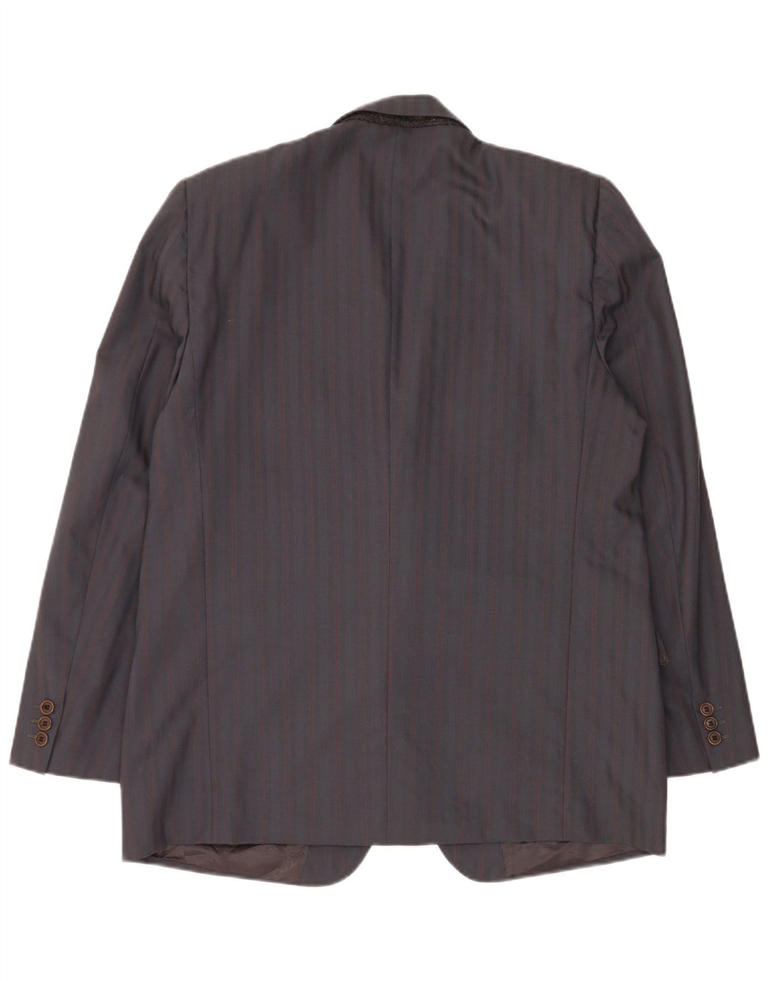Jachetă Blazer pentru bărbați Pierre Cardin cu 2 nasturi IT 54 2XL Gri cu dungi