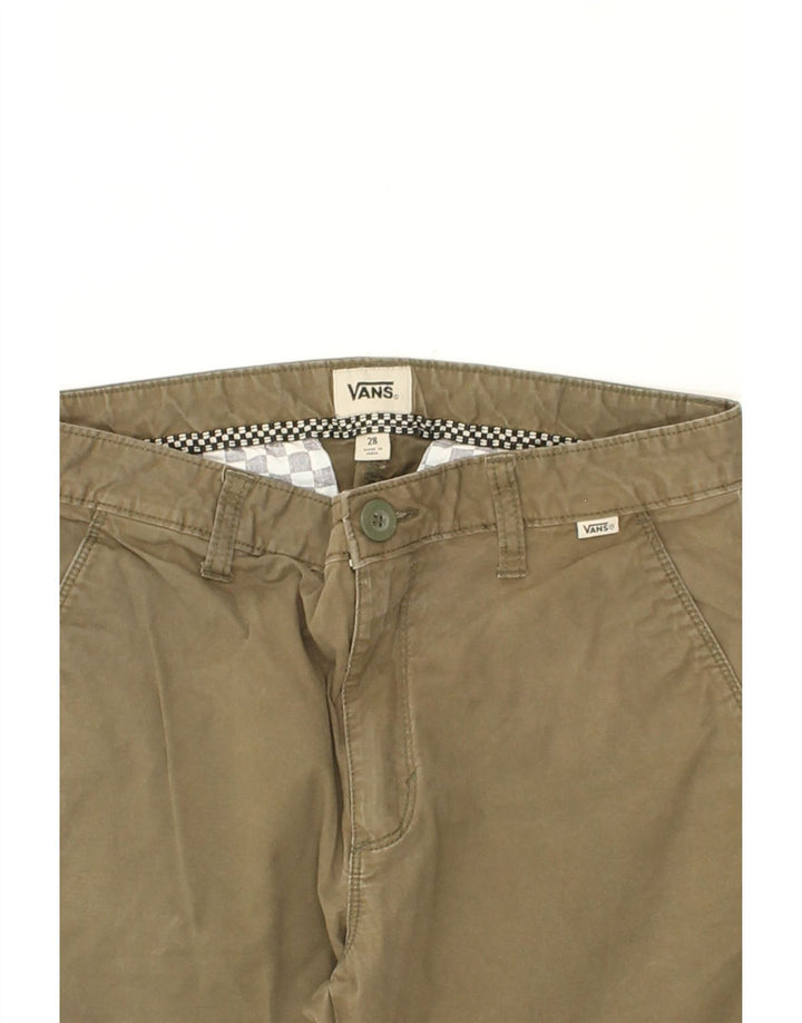 VANS Womens Slim Chino Trousers W28 L28 Beige Vintage Vans and Second-Hand Vans from Messina Hembry 