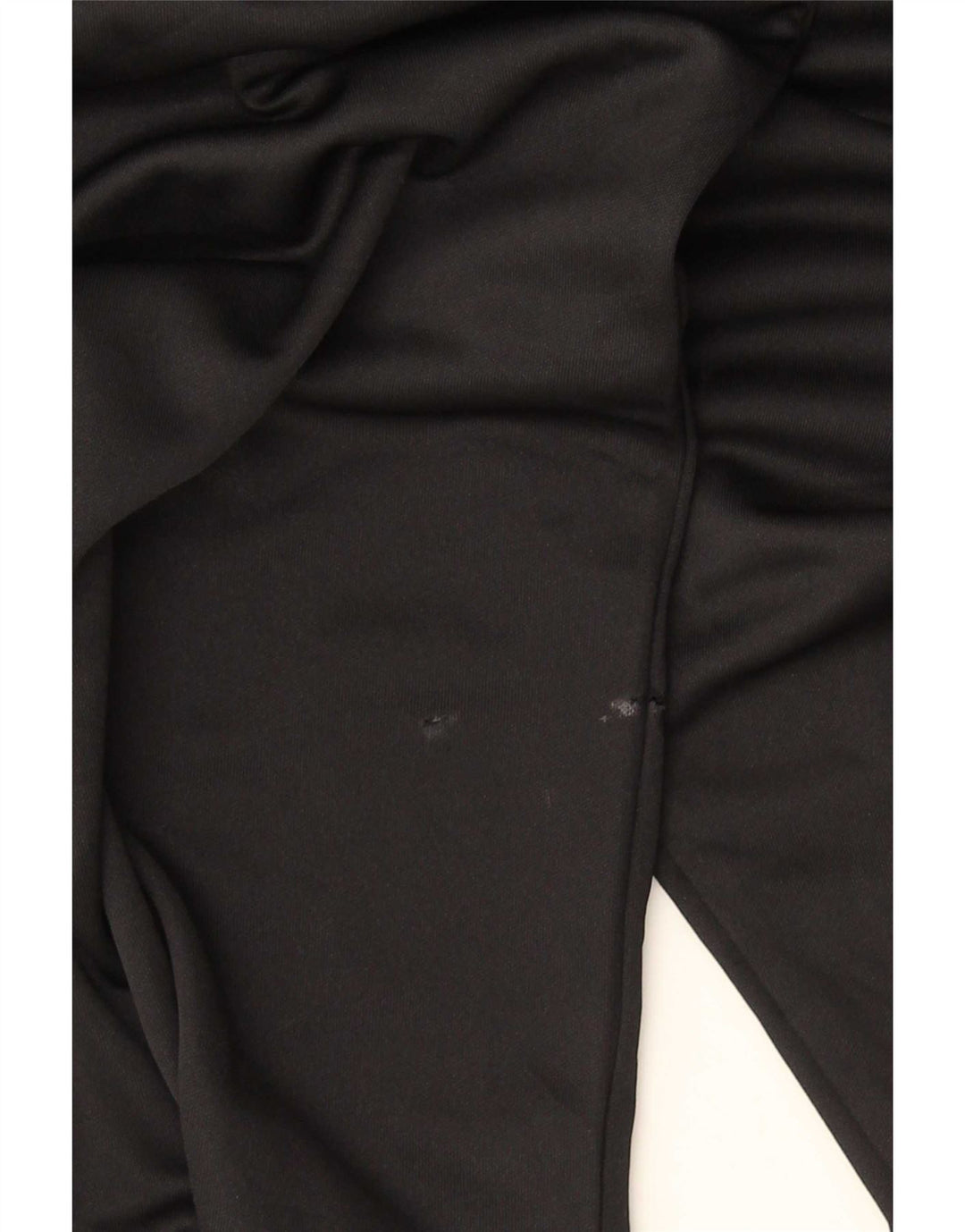 Adidas Mens Zip Neck Top Long Sleeve XL Black Polyester