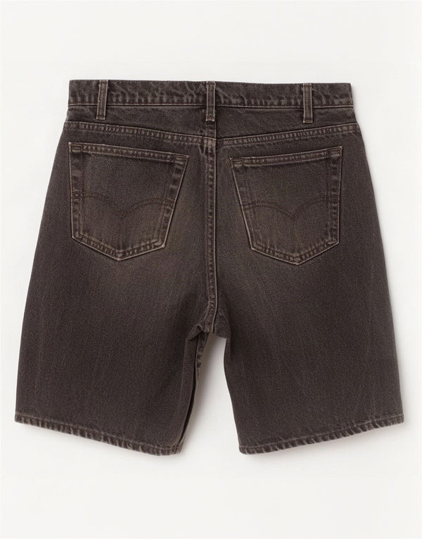 Levi's Uomo 550 Pantaloncini di jeans dalla vestibilità rilassata W34 Large Grigio Cotone