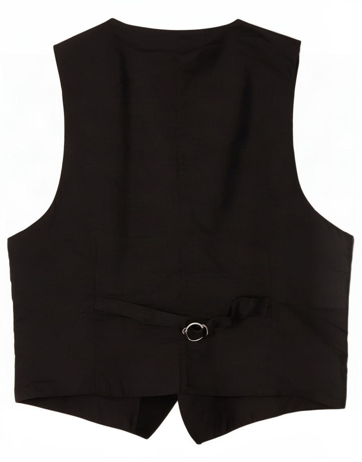 Colete masculino de camurça C&A XL couro preto