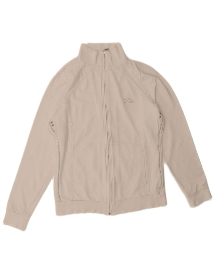 Lotto Veste de survêtement pour femme UK 14 Large Blanc