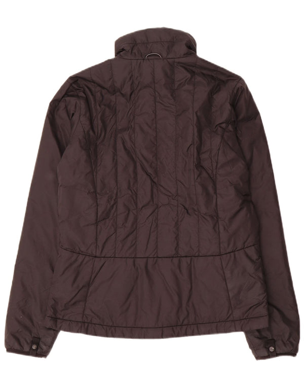 The North Face Womens Padded Jacket UK 12 Medium Black Nylon