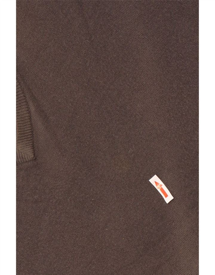 MARKS & SPENCER Herre V-hals sweater XL Grå Akryl