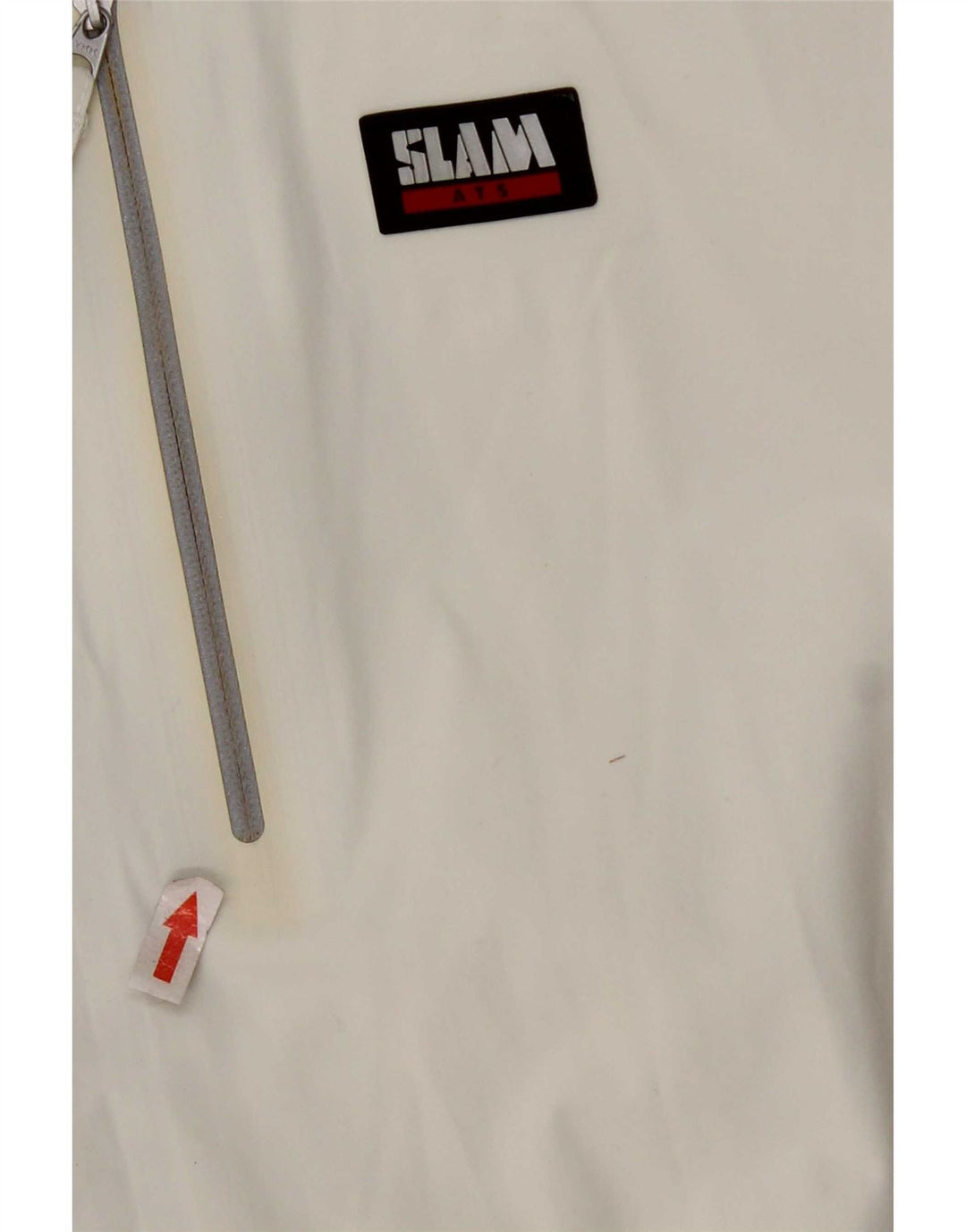 Slam Chaqueta impermeable para hombre UK 44 2XL Nylon blanco