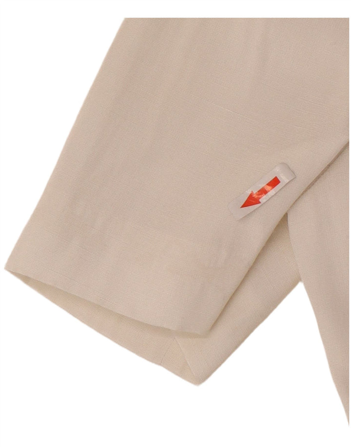 Sportstaff Dame 3-knaps kortærmet blazerjakke IT 42 Medium White