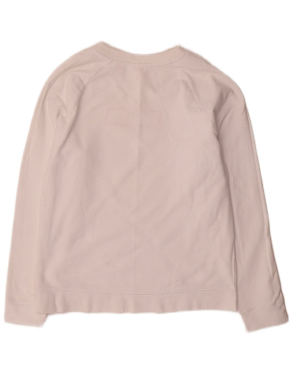 Felpa oversize grafica da donna Levi's UK 6 XS bianca