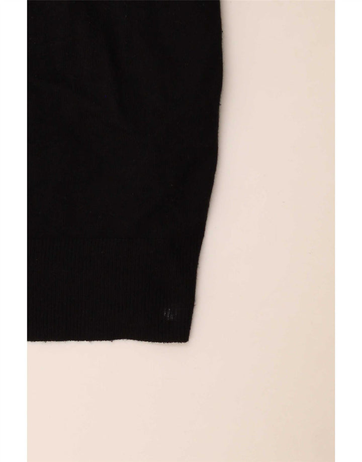 Marks & Spencer Womens Cardigan Sweater UK 14 Medium Black Viscose