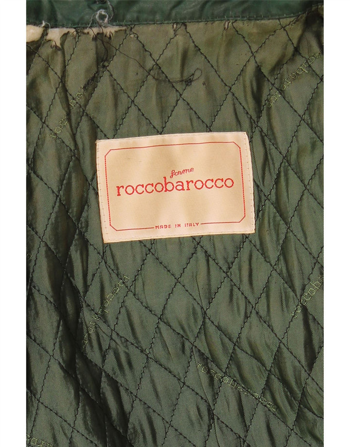 ROCCOBAROCCO Overfrakke til kvinder UK 18 XL Grøn
