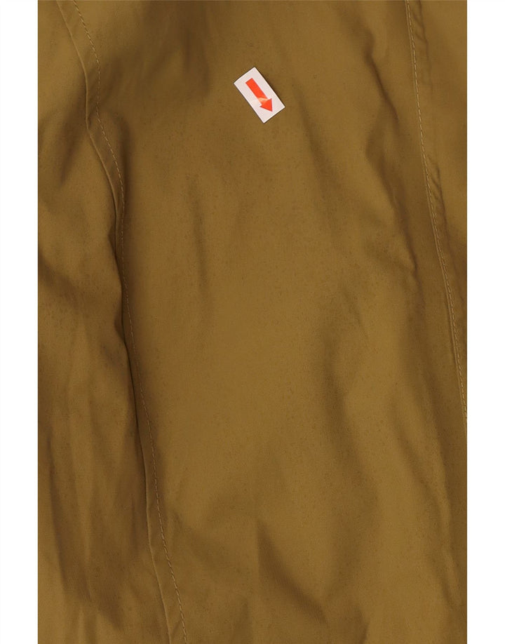 COLUMBIA Womens Raincoat UK 14 Medium Khaki Nylon Vintage Columbia and Second-Hand Columbia from Messina Hembry 