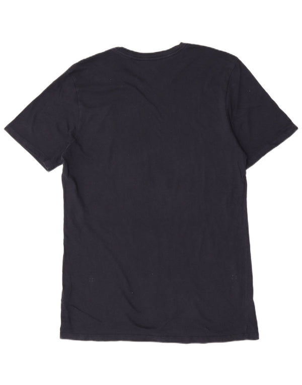 Nike Homme Athletic Cut T-Shirt Haut Bleu Marine Moyen Coton