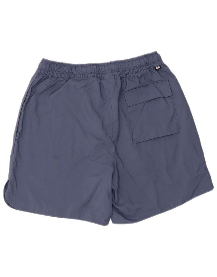 Nike Mens Swimming Shorts Medium Blue Polyester