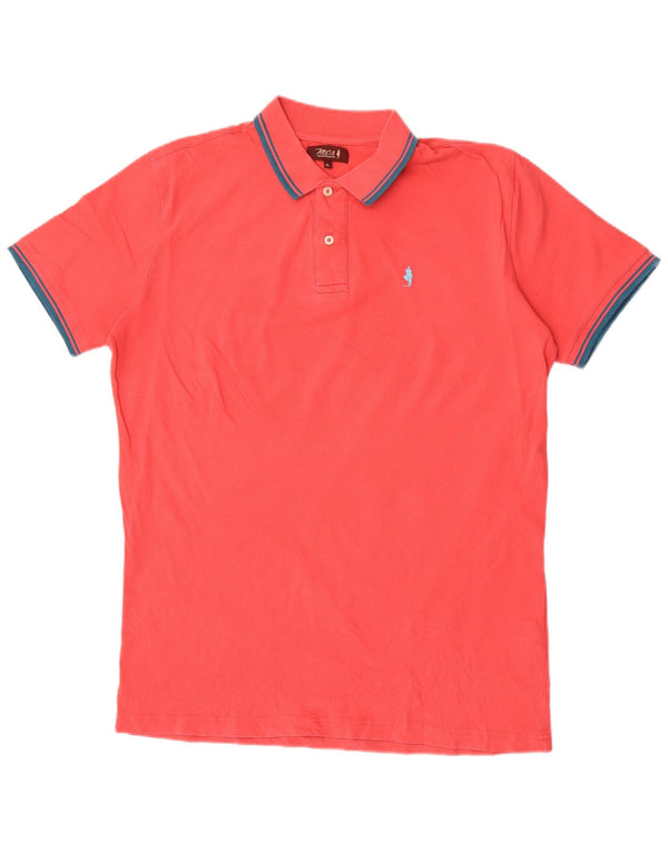 Marlboro Classics Polo Shirt til mænd XL Rødstribet bomuld