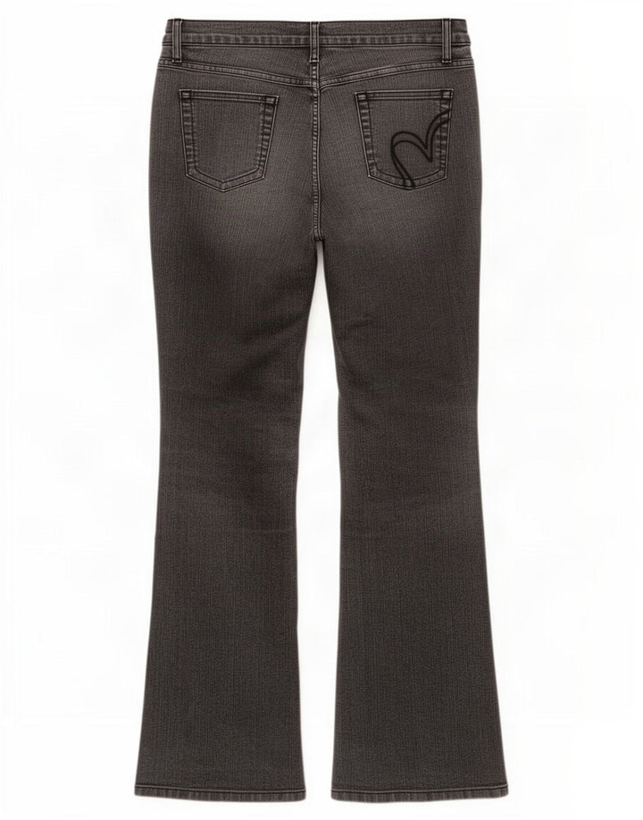 Jeans Marks & Spencer Per Una Bootcut da donna UK 12 Medio W30 L30 Grigio
