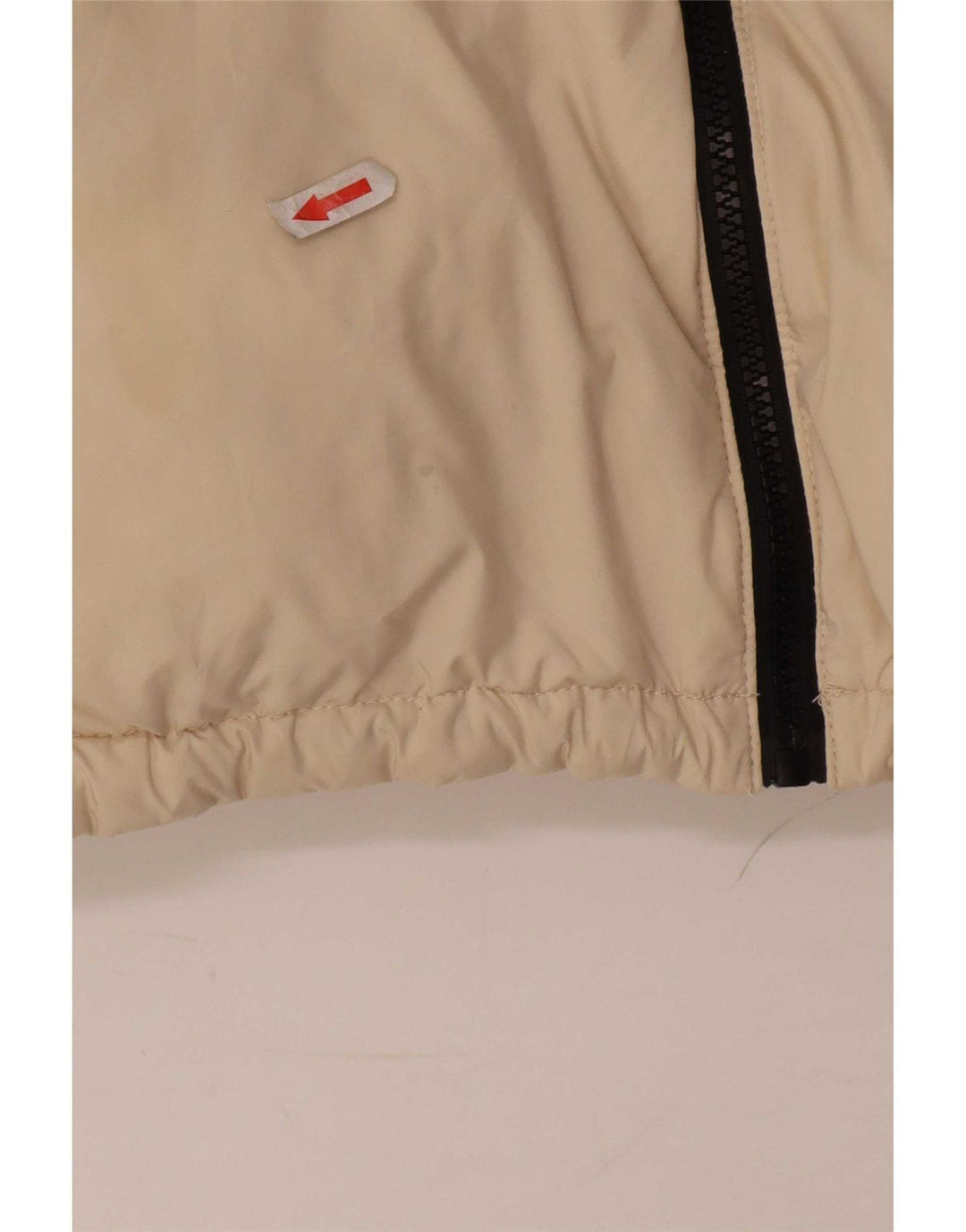 Zara Mujer Chaqueta Acolchada UK 46 Grande Poliéster Blanco Roto