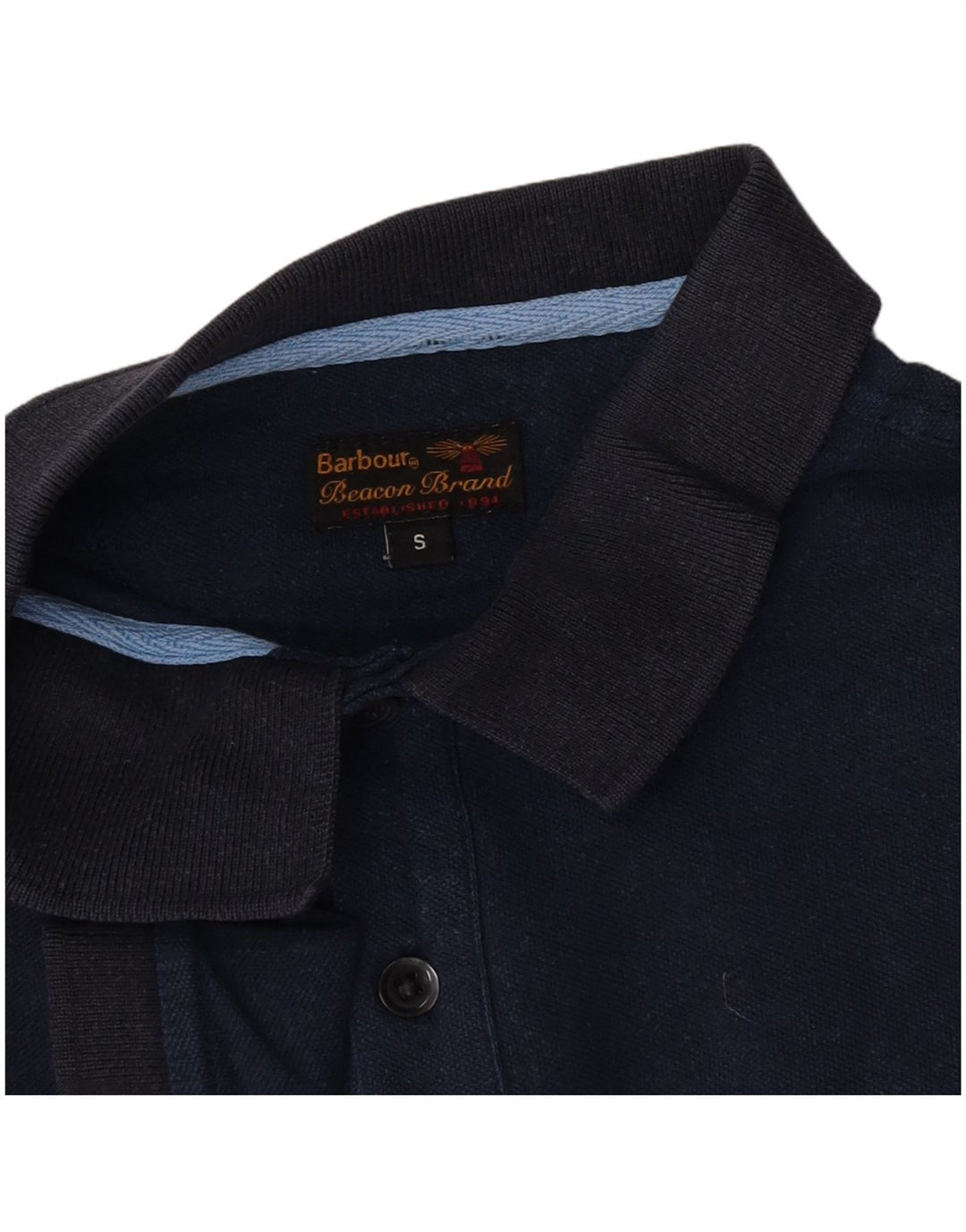 Męska koszulka polo Barbour, mała, granatowa