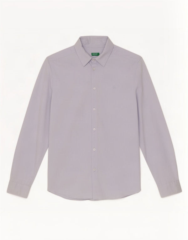 Camicia Benetton Uomo XS Blu