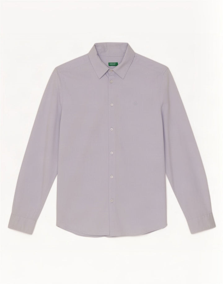 Camicia Benetton Uomo XS Blu