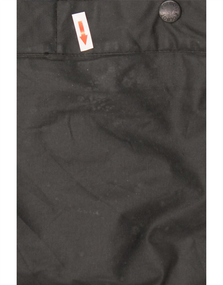 Polbot Veste en coton ciré pour homme UK 42 XL Noir