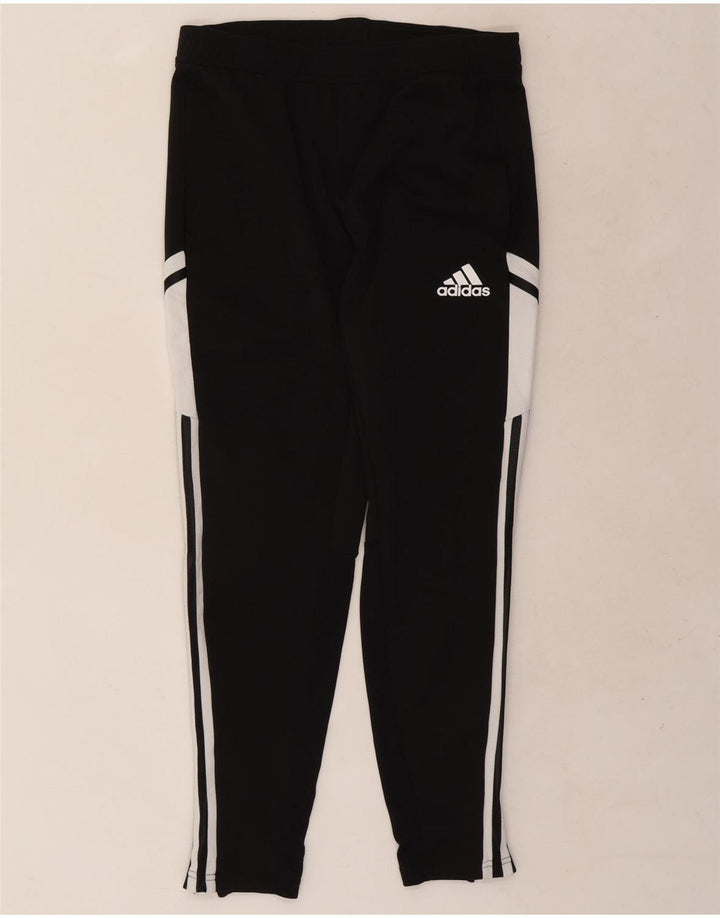 Adidas Mens Aeroready Tracksuit Trousers Medium Black Colourblock Polyester