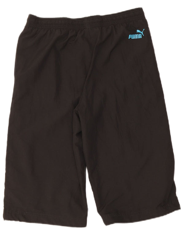 Puma Boys Graphic Sport Shorts 13-14 Years Black Polyester