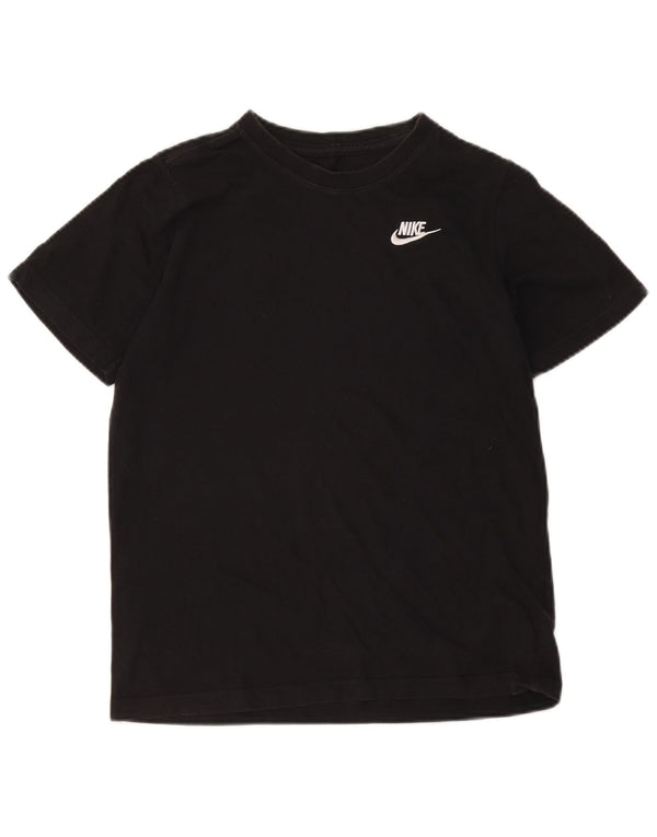 Nike T-Shirt für Jungen, 13–14 Jahre, XL, schwarze Baumwolle