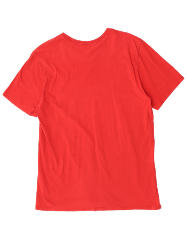 Nike Mens Graphic T-Shirt Top Large Red Cotton