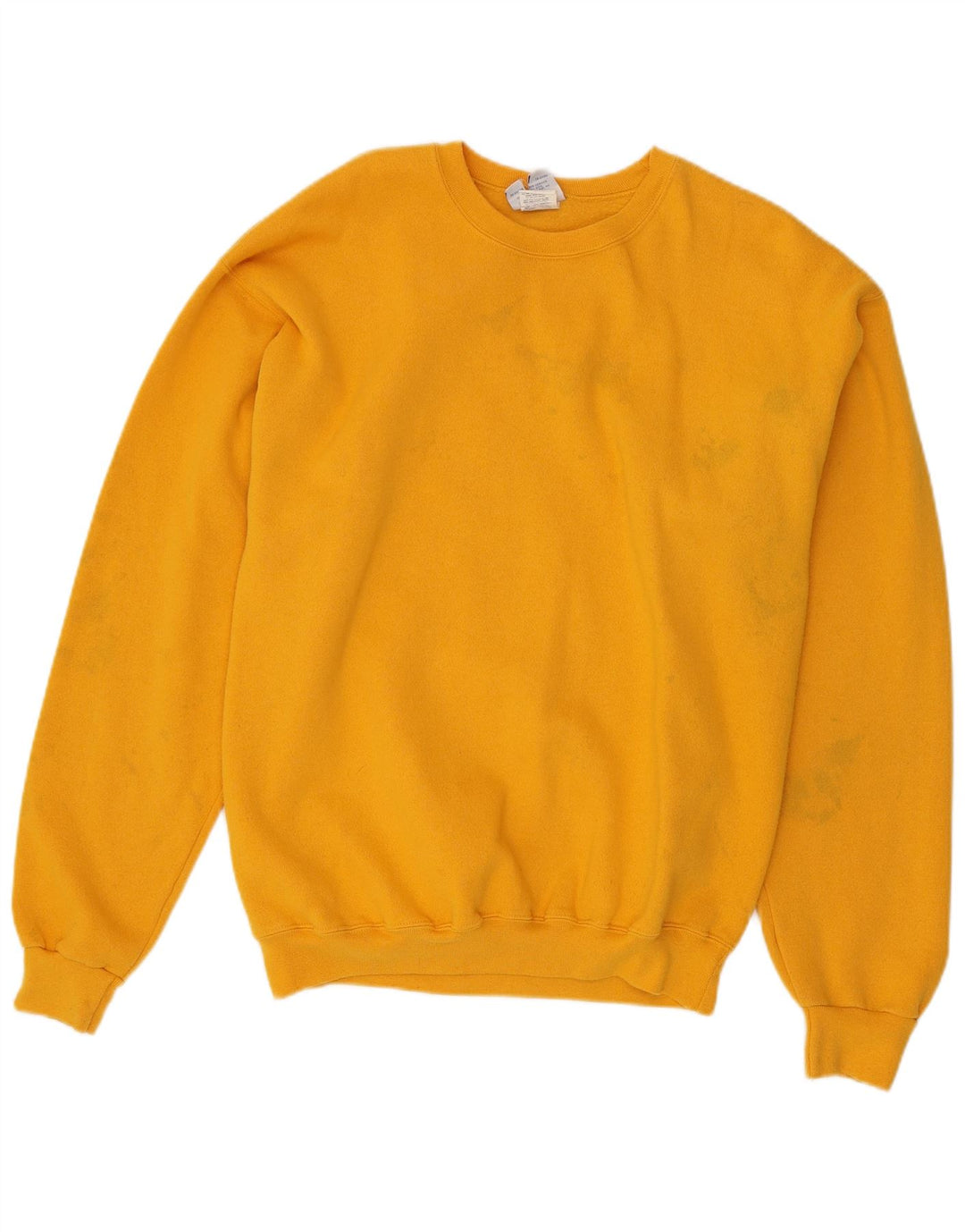 CHAMPION Herre Sweatshirt Jumper Stor Gul Bomuld