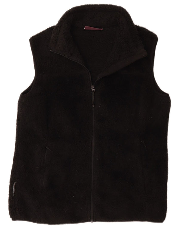 Mountain Warehouse Gilet polaire pour femme UK 16 Large Noir Polyester