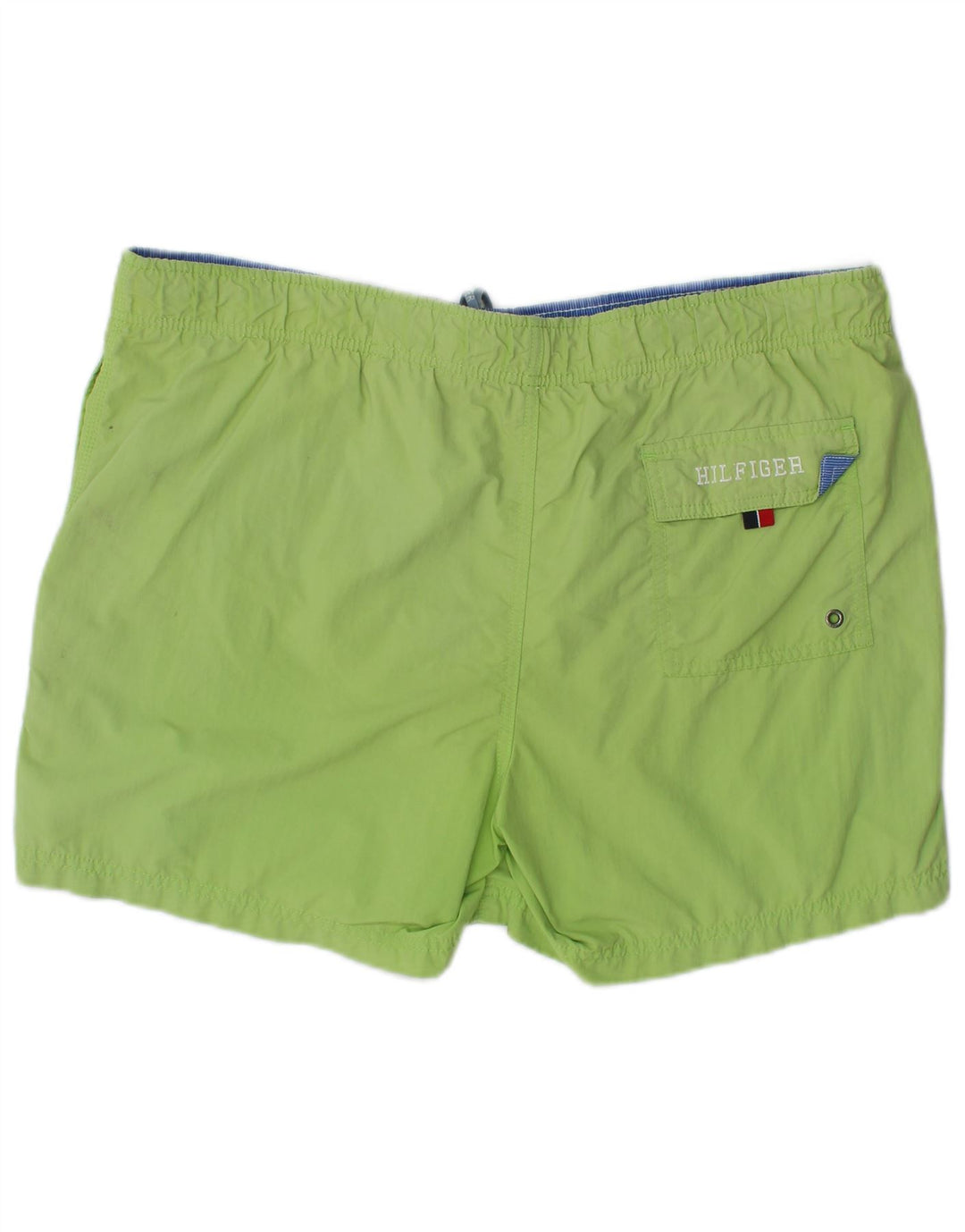 Pantaloni scurți de înot Tommy Hilfiger pentru bărbați, poliester verde mediu