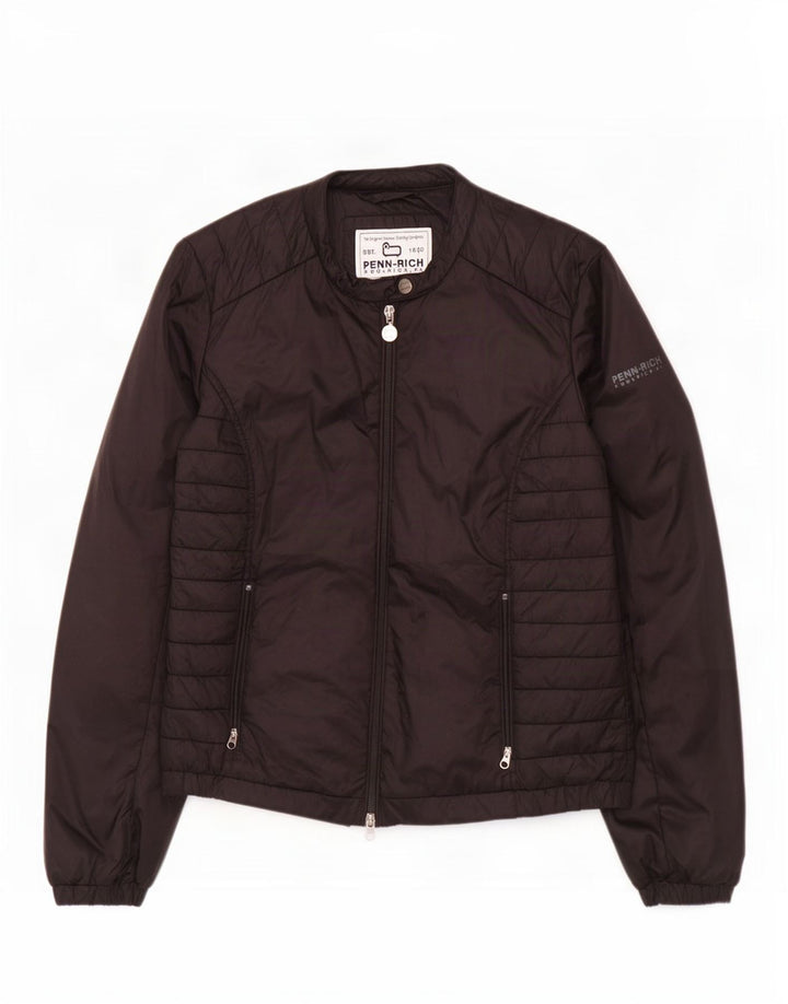 Woolrich Chaqueta acolchada para mujer UK 44 Grande Poliamida negra