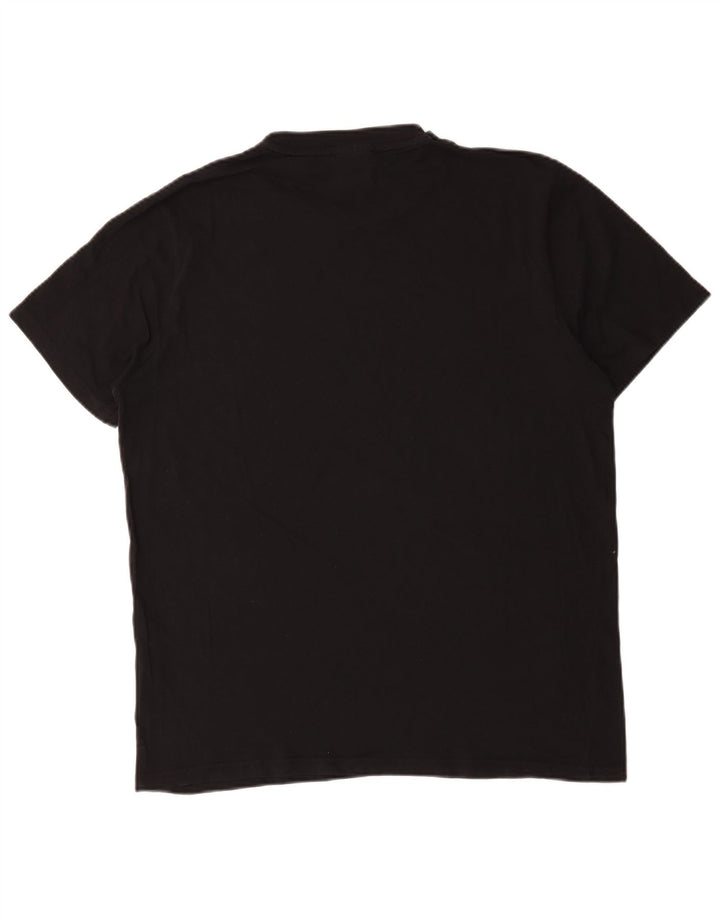 Champion Mens T-Shirt Top 2XL Black