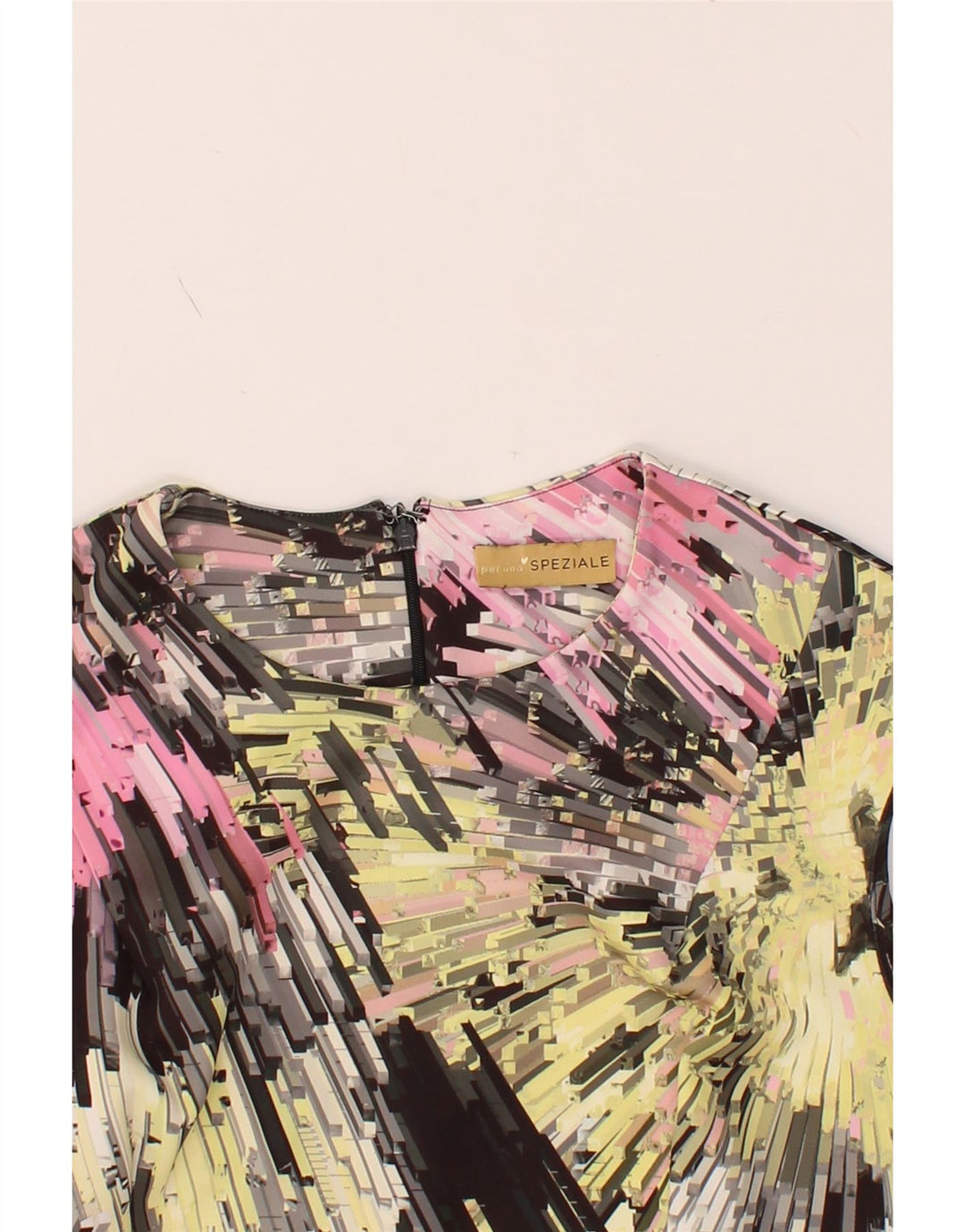 PER UNA Womens Abstract Pattern Sheath Dress UK 14 Medium Multicoloured Vintage Per Una and Second-Hand Per Una from Messina Hembry 