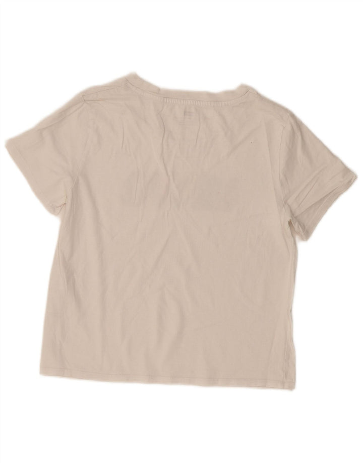 Levi's Womens Graphic T-Shirt Top UK 10 Small White