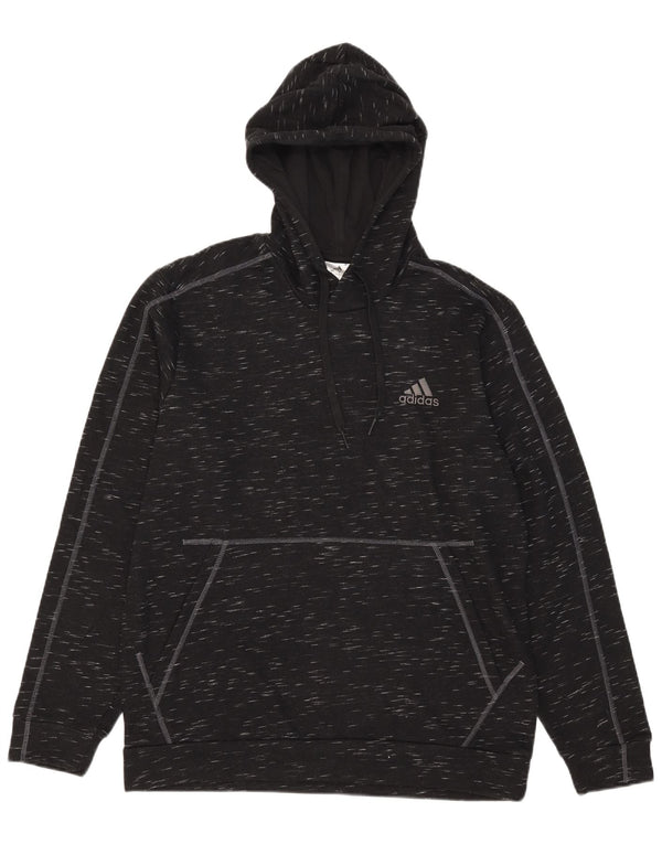 Adidas muška majica s kapuljačom Veliki crni flekasti pamuk