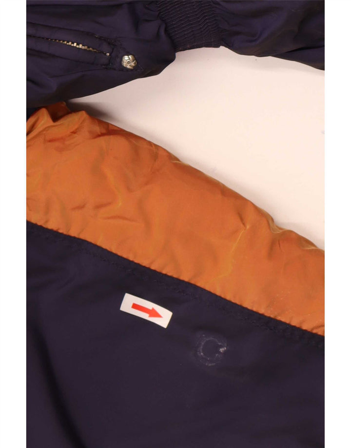 Gigi Rizzi Chaqueta cortavientos para mujer IT 42 Medium Azul marino Colorblock